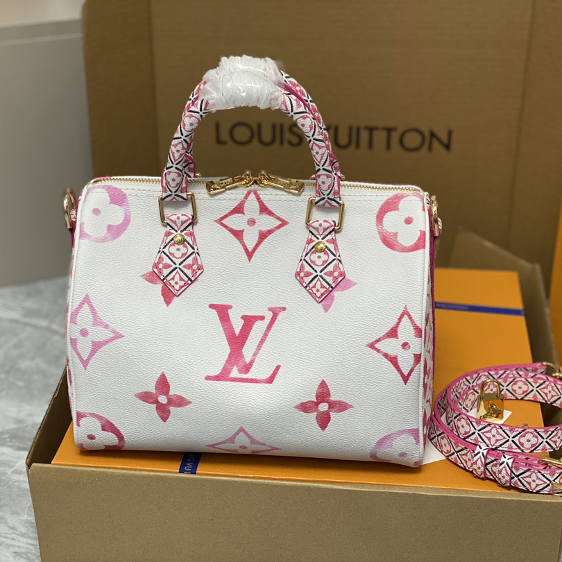 Louis Vuitton Speedy Bandoulière 25 Handbag   (25x19x15cm)  M23073 - FashionPlug