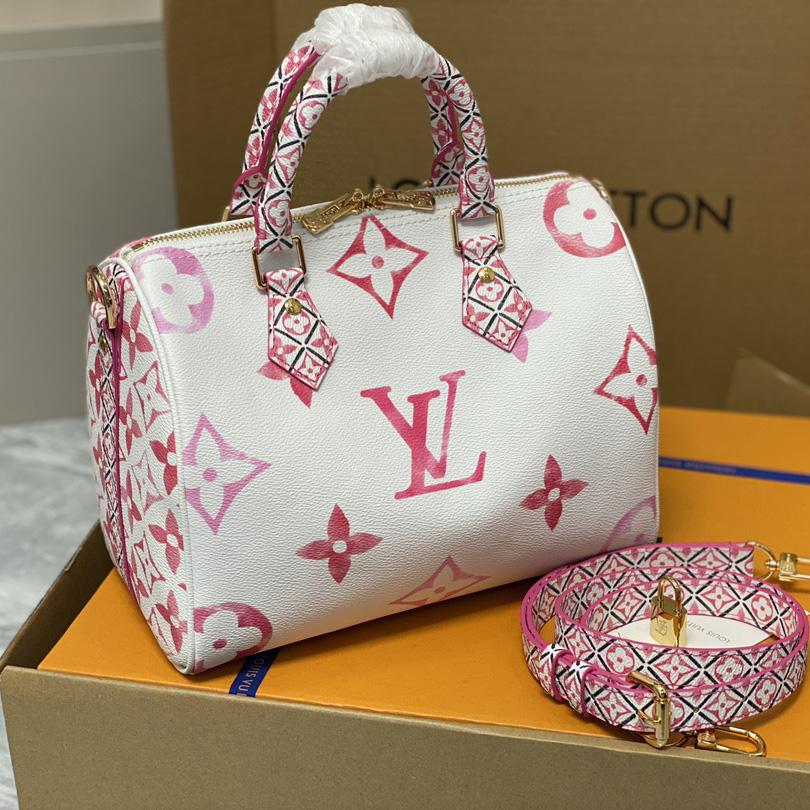 Louis Vuitton Speedy Bandoulière 25 Handbag   (25x19x15cm)  M23073 - FashionPlug