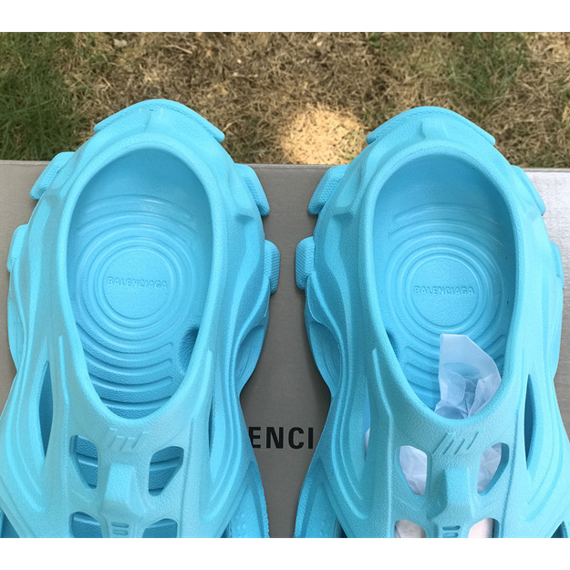 Balenciaga HD Mule In Blue - FashionPlug