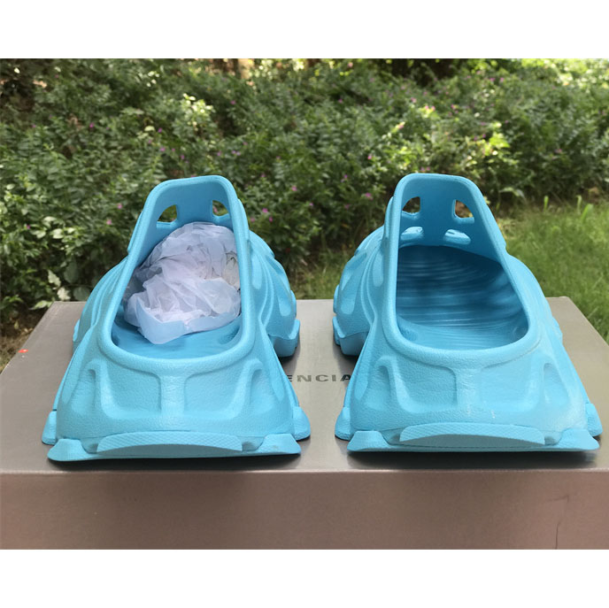 Balenciaga HD Mule In Blue - FashionPlug