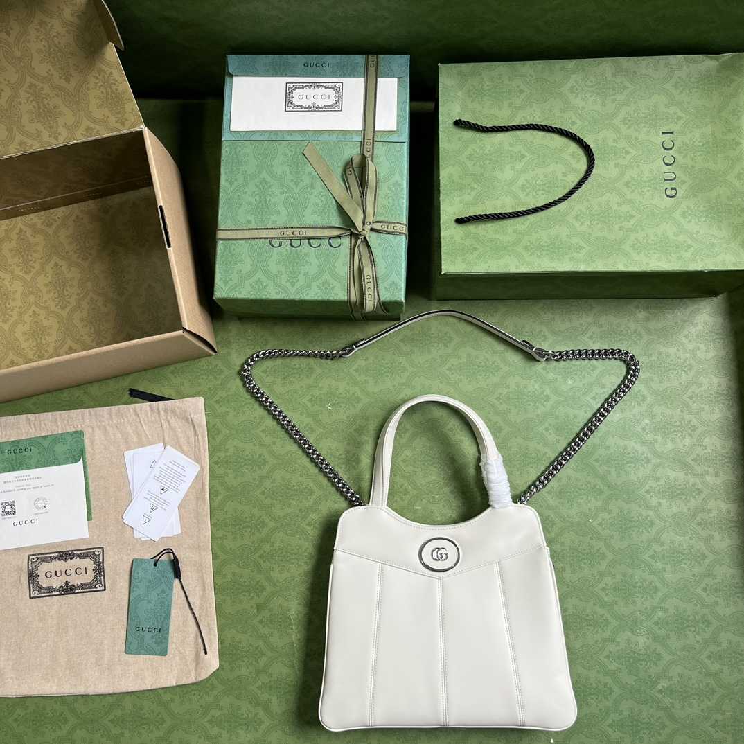 Gucci Petite GG Small Tote Bag (28-21-6.5cm) - FashionPlug