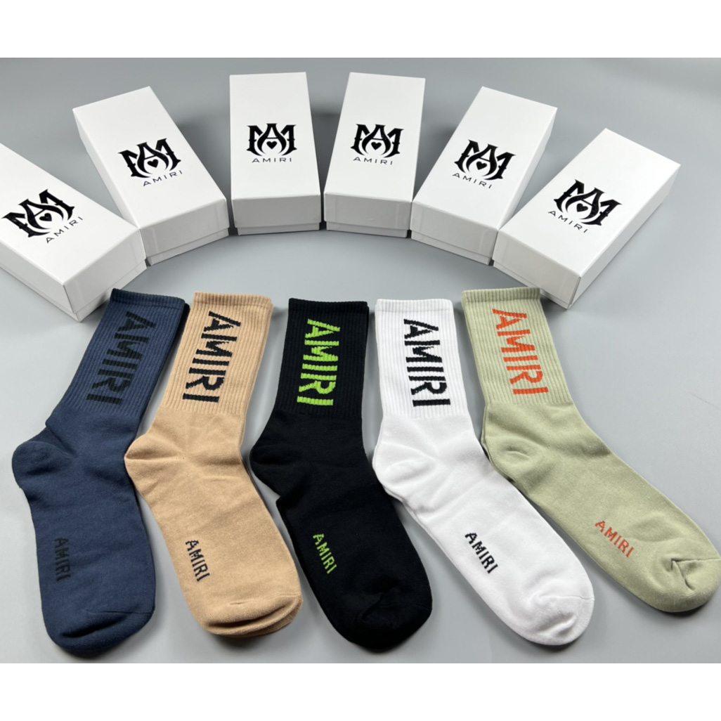Amiri Socks /Box - FashionPlug
