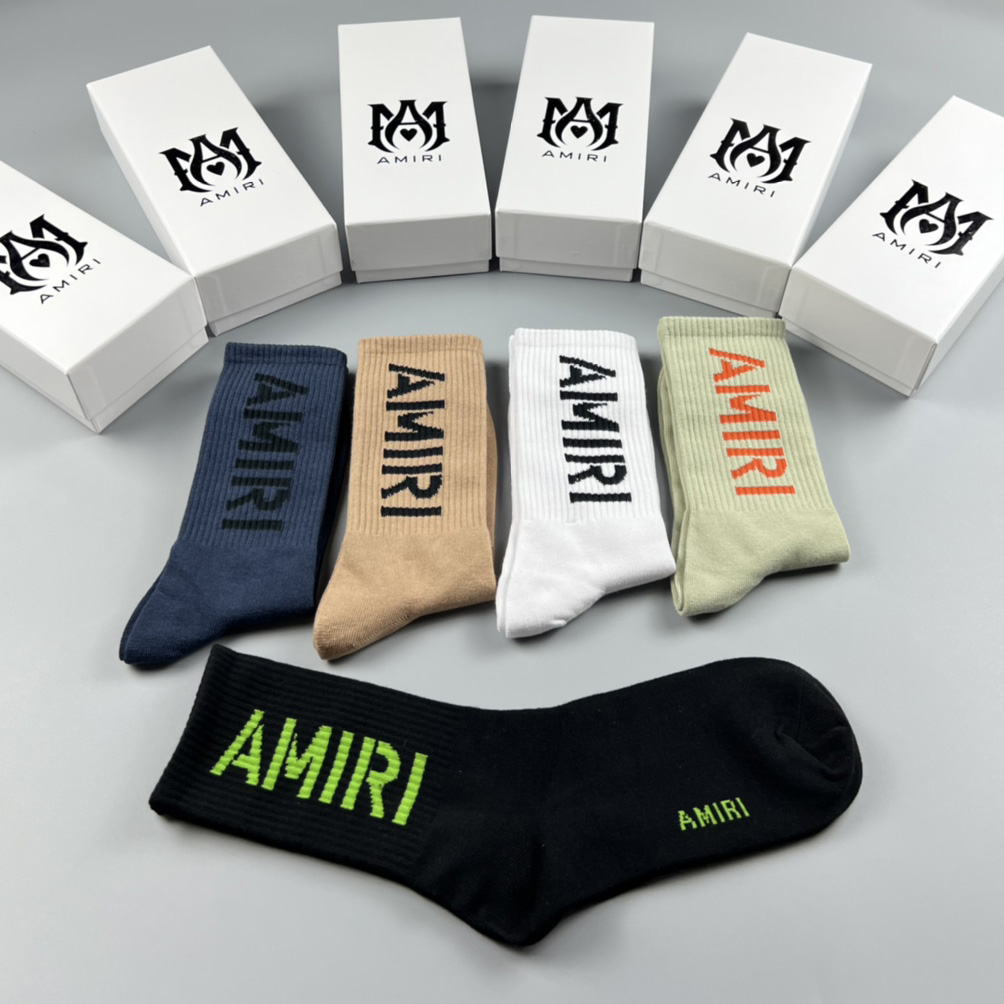 Amiri Socks /Box - FashionPlug