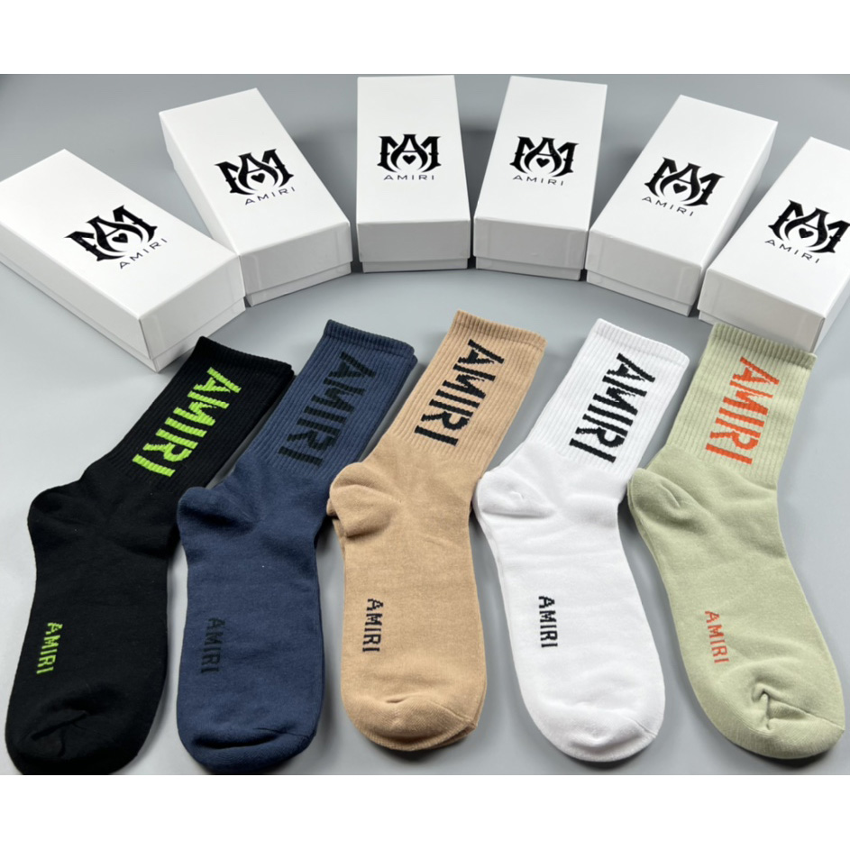 Amiri Socks /Box - FashionPlug