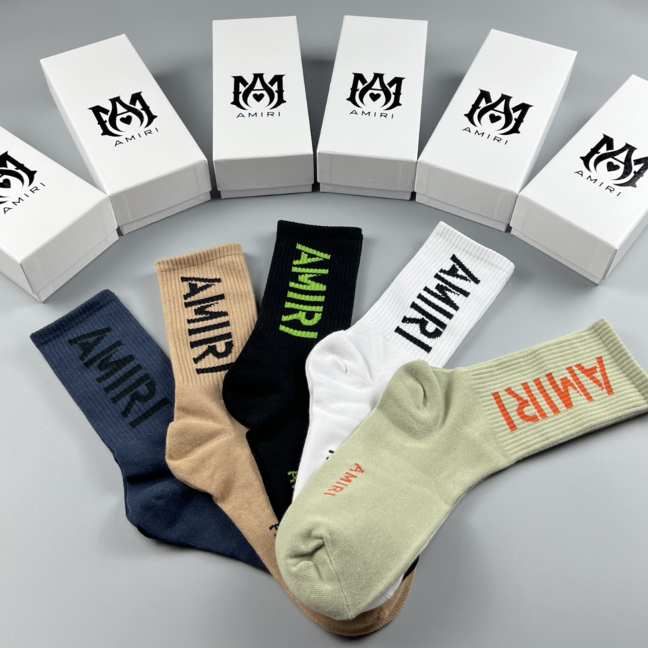 Amiri Socks /Box - FashionPlug