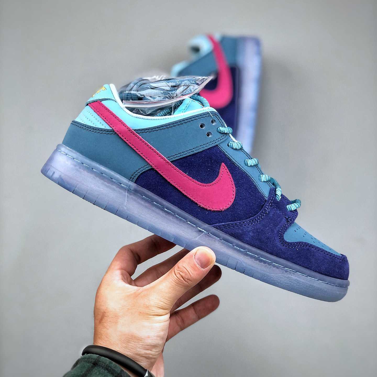 Run The Jewels x Nike SB Dunk Low Sneakers       DO9404-400 - FashionPlug