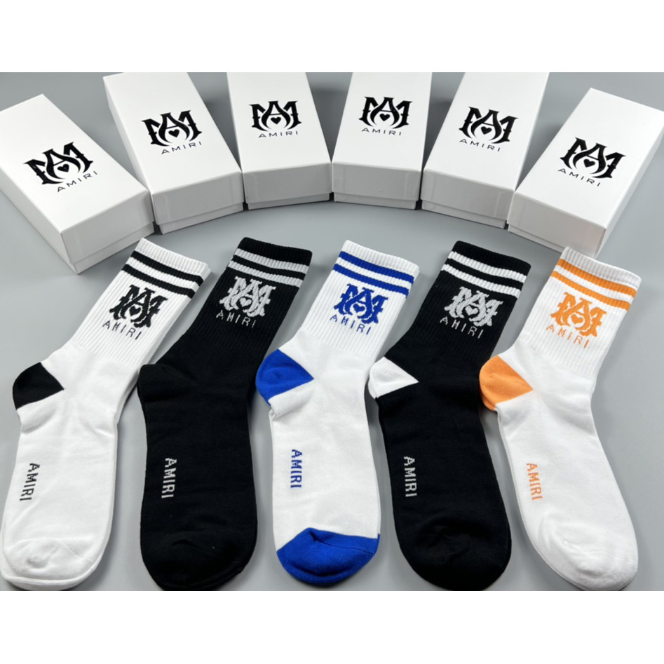 Amiri Socks /Box - FashionPlug