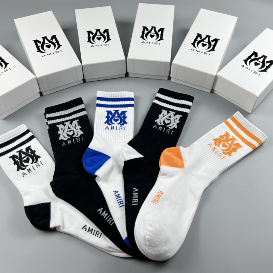 Amiri Socks /Box - FashionPlug