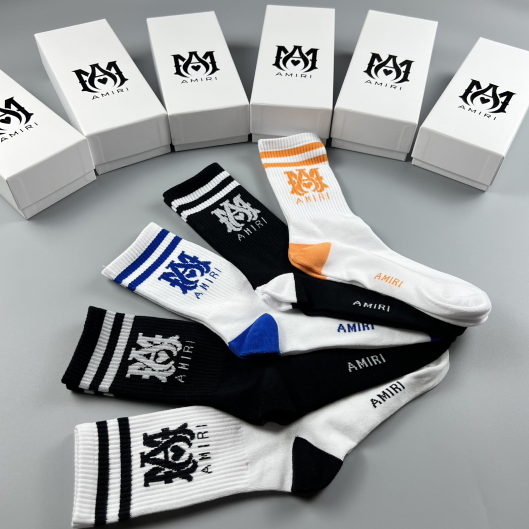 Amiri Socks /Box - FashionPlug