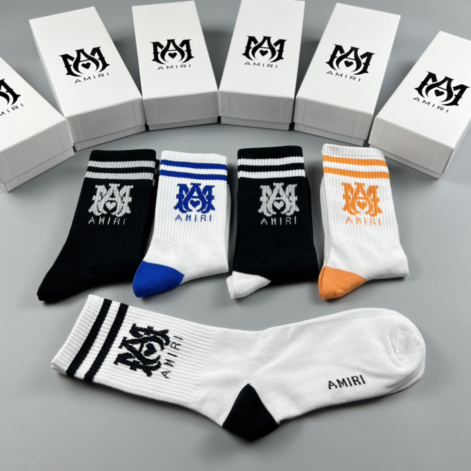 Amiri Socks /Box - FashionPlug