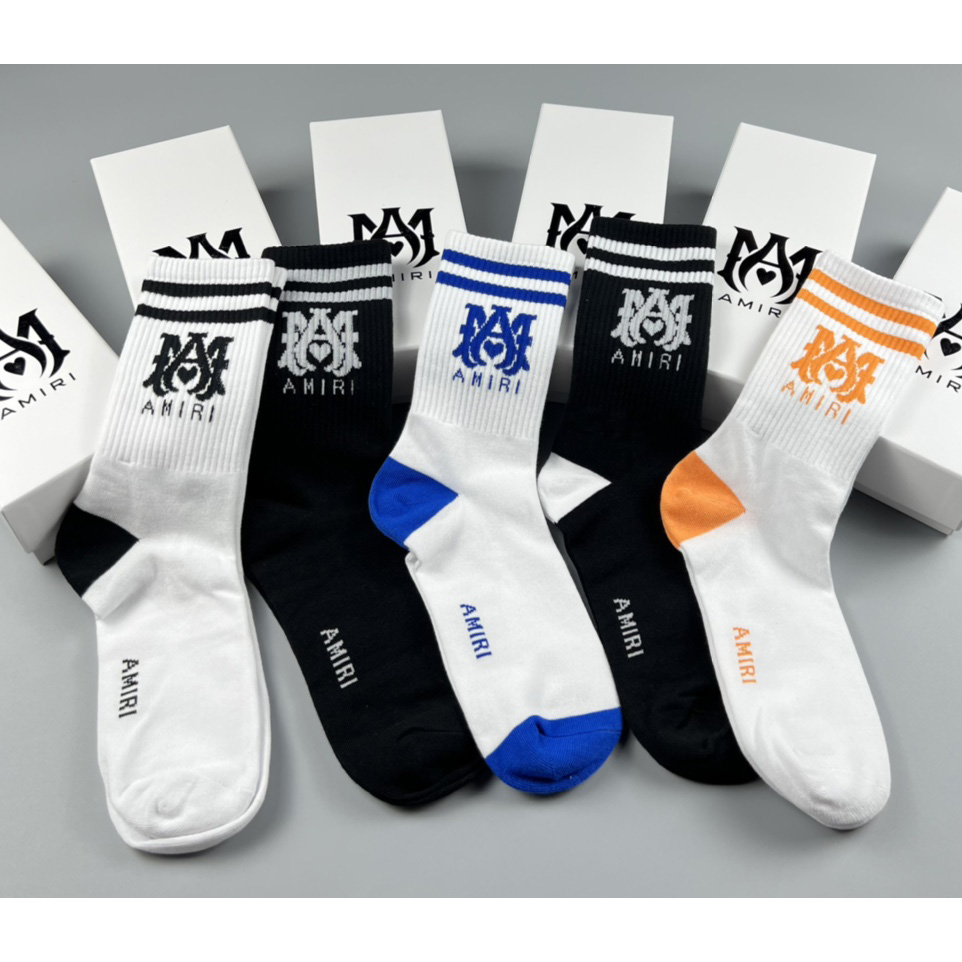 Amiri Socks /Box - FashionPlug