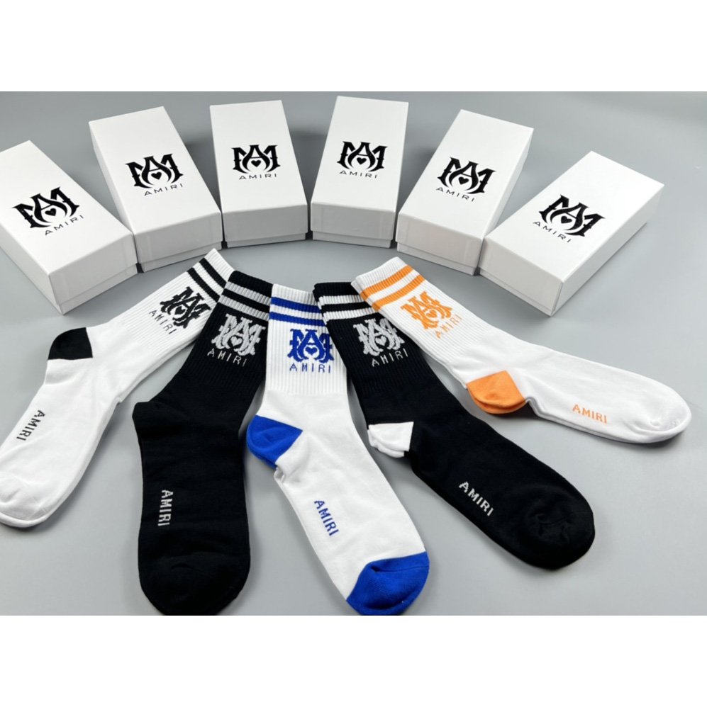 Amiri Socks /Box - FashionPlug