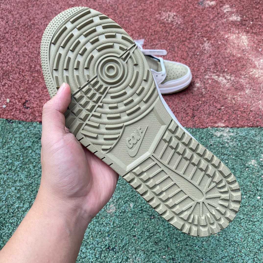 Air Jordan 1 x Travis Scott TS Sneaker       fz3124-200 - FashionPlug