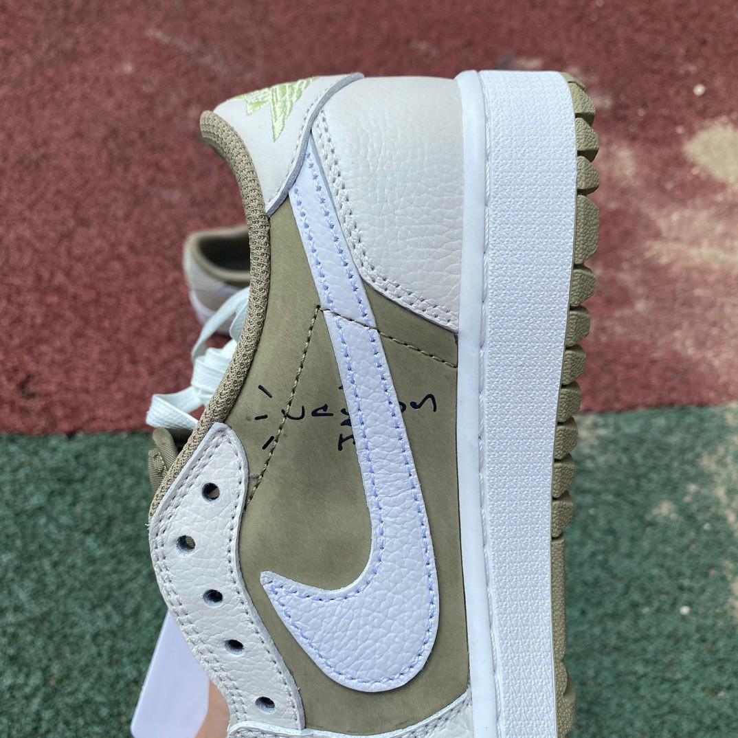 Air Jordan 1 x Travis Scott TS Sneaker       fz3124-200 - FashionPlug