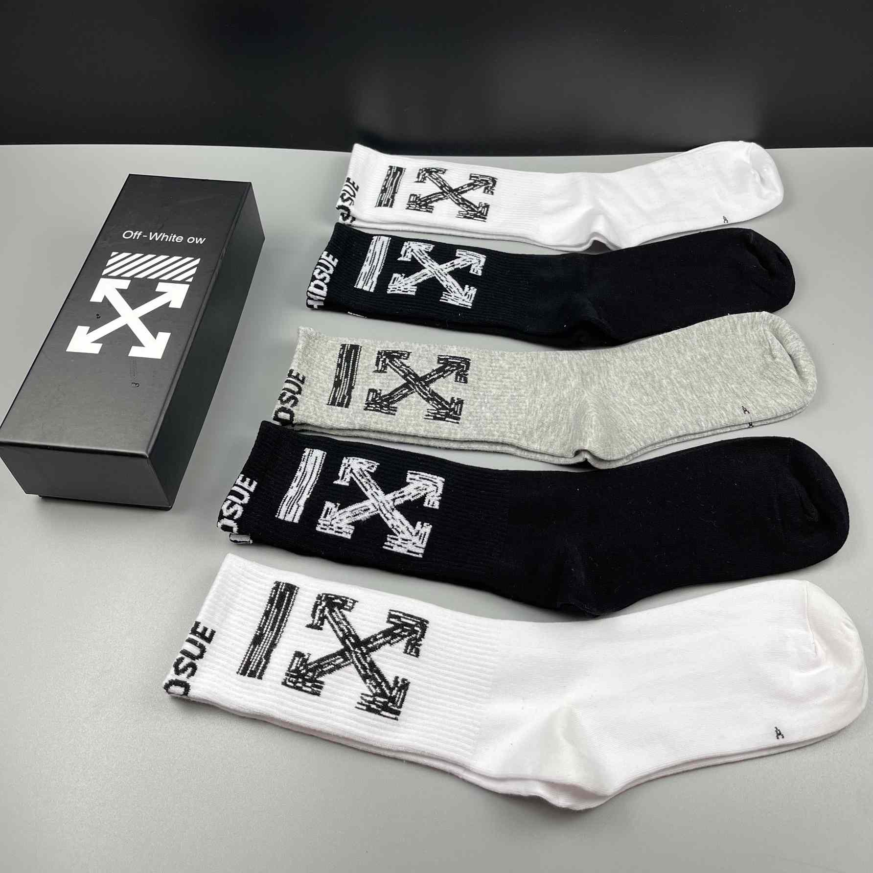 Off White Socks/Box - FashionPlug