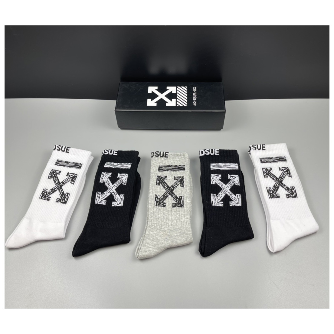 Off White Socks/Box - FashionPlug