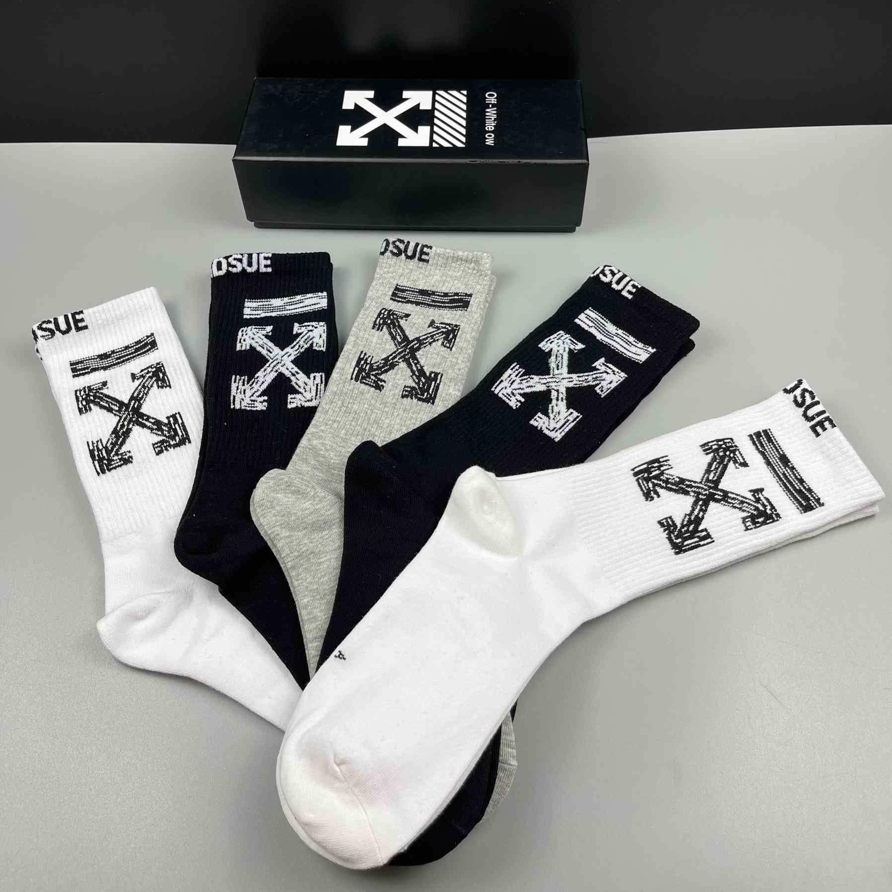 Off White Socks/Box - FashionPlug