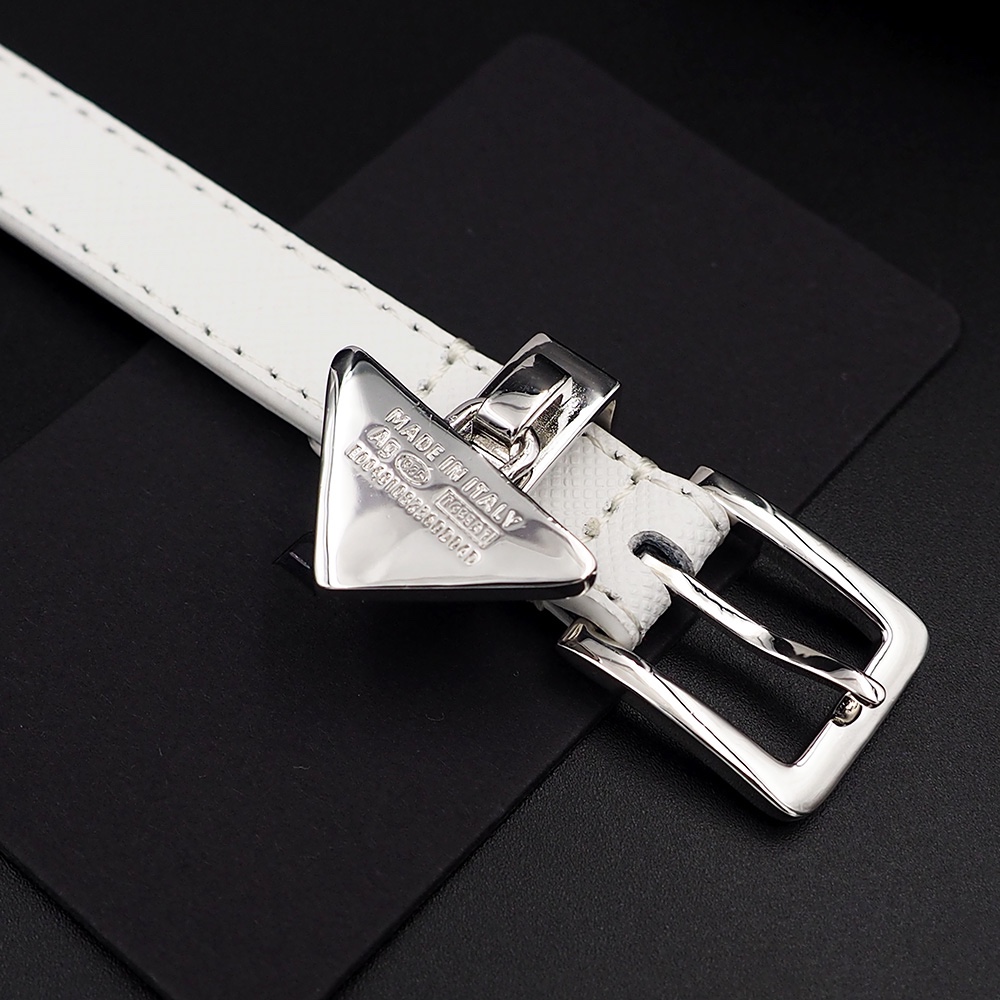 Prada Saffiano Leather Bracelet - FashionPlug
