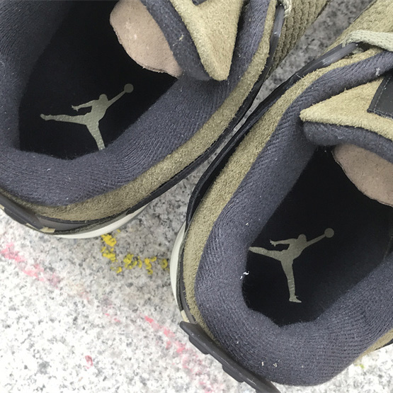 Air Jordan 4 Craft “Olive” Sneaker         FB9927-200  - FashionPlug