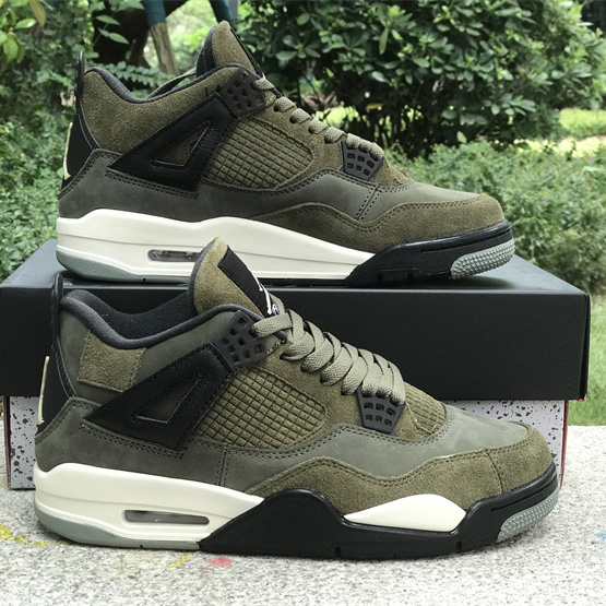 Air Jordan 4 Craft “Olive” Sneaker         FB9927-200  - FashionPlug