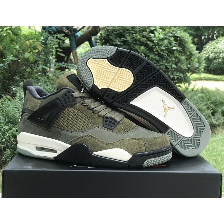 Air Jordan 4 Craft “Olive” Sneaker         FB9927-200  - FashionPlug