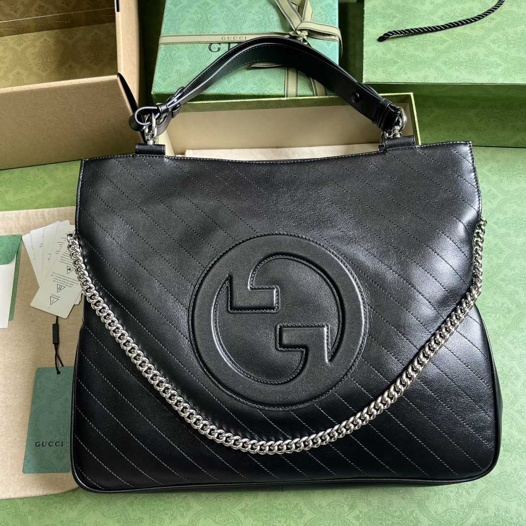Gucci Blondie Medium Tote Bag (34.5x 41x 8cm) - FashionPlug