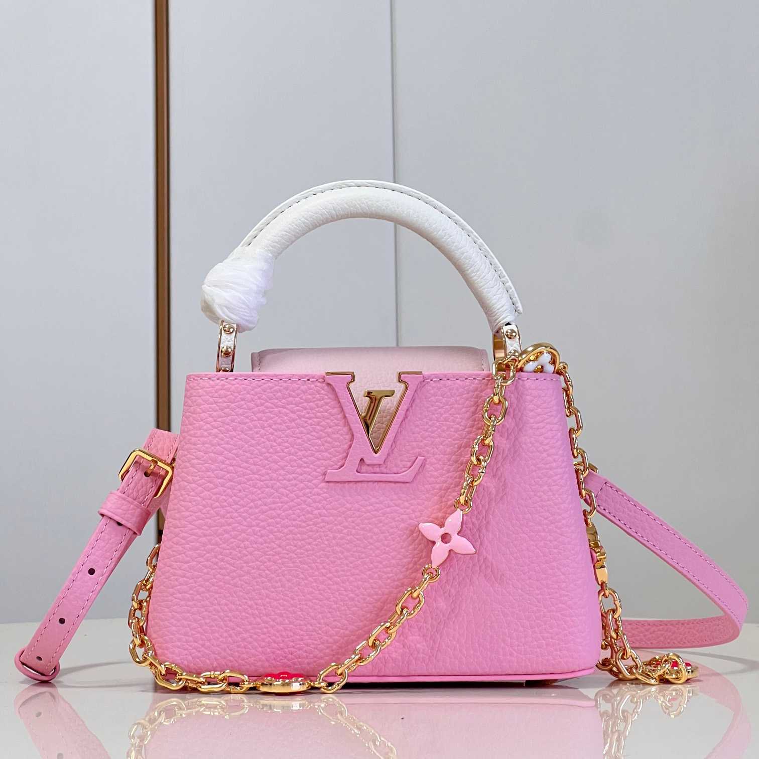 Louis Vuitton Capucines Mini Capucines (21x14x8cm)  M48865 - FashionPlug