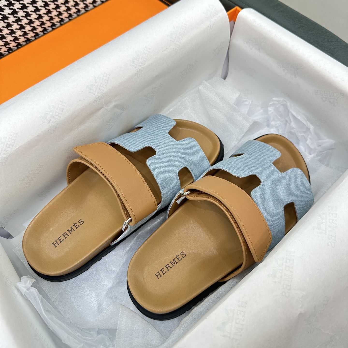 Hermes Women's Chypre Sandal  - FashionPlug