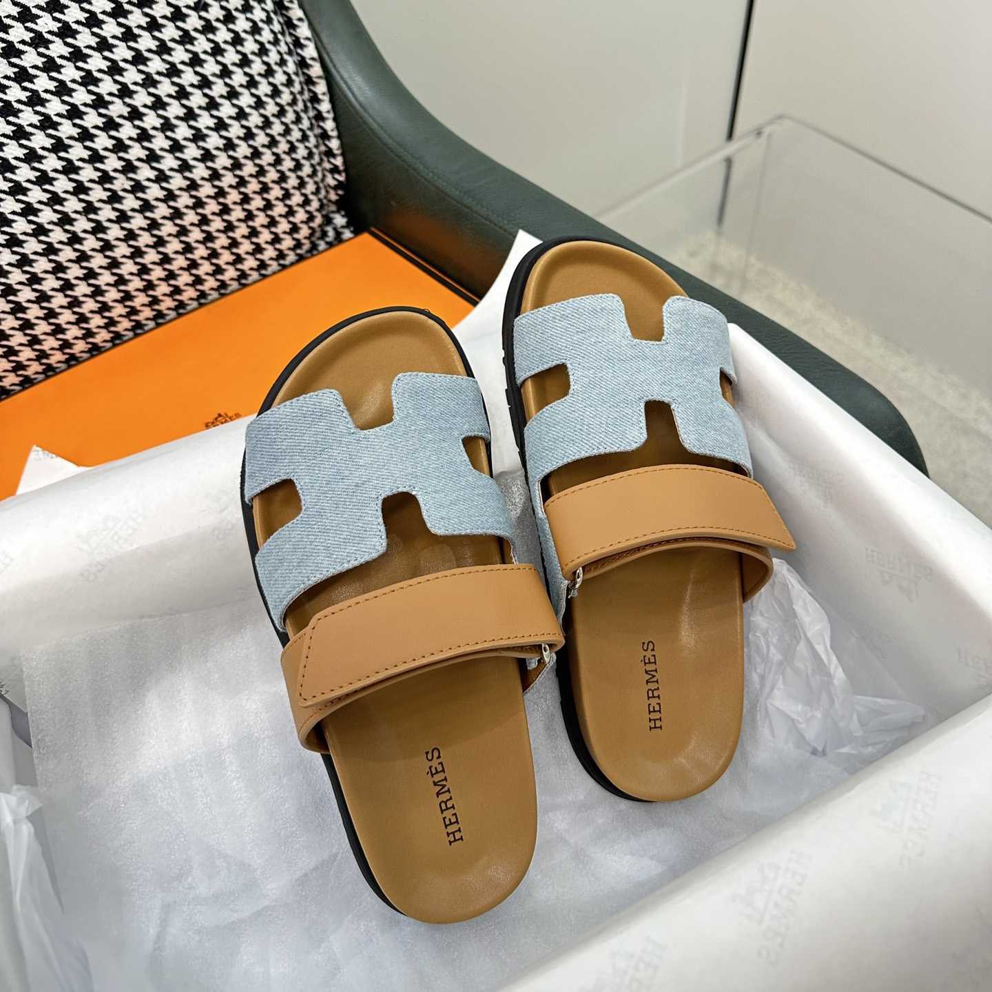 Hermes Women's Chypre Sandal  - FashionPlug