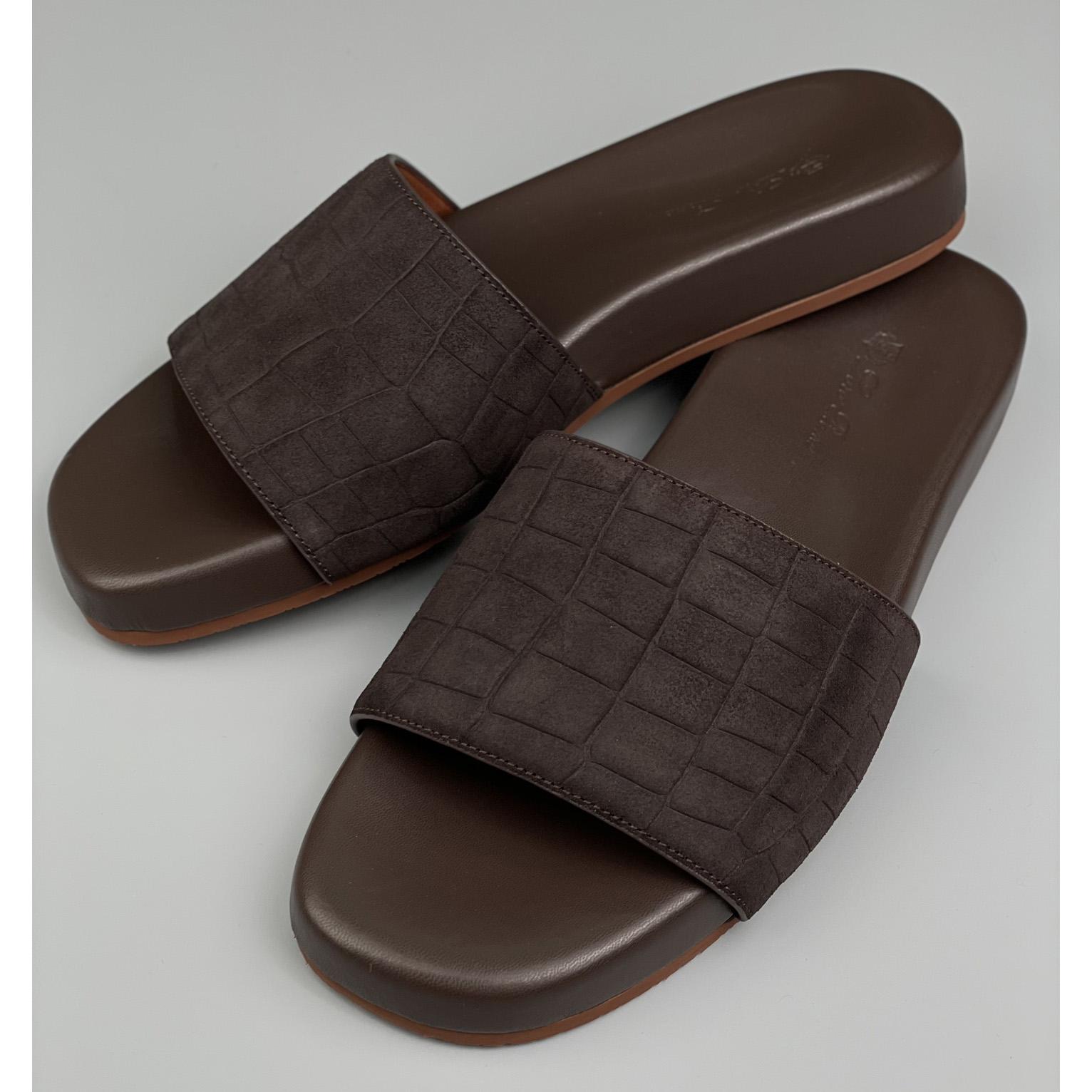 Loro Piana Slide Sandal  - FashionPlug