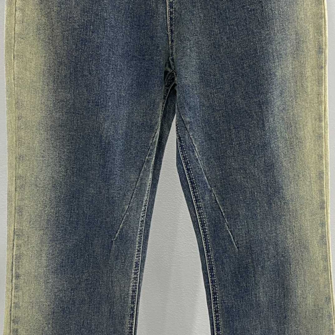 Rick Owens Drkshdw Blue Bolan Bootcut Jeans - FashionPlug