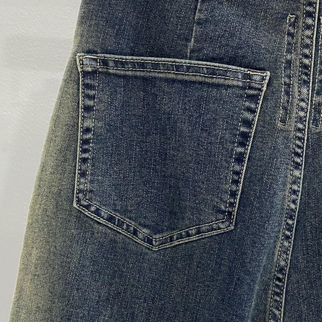 Rick Owens Drkshdw Blue Bolan Bootcut Jeans - FashionPlug