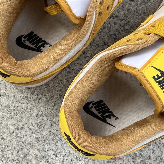 Nike Dunk Low WMNS “Gold Suede” Sneaker       DV7411-200 - FashionPlug