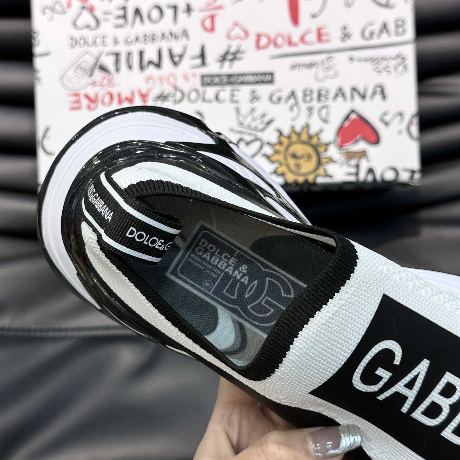 Dolce & Gabbana Stretch Mesh Fast Sneakers - FashionPlug