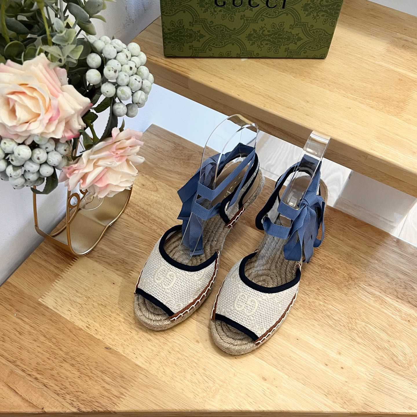 Gucci Women's GG Espadrille - FashionPlug