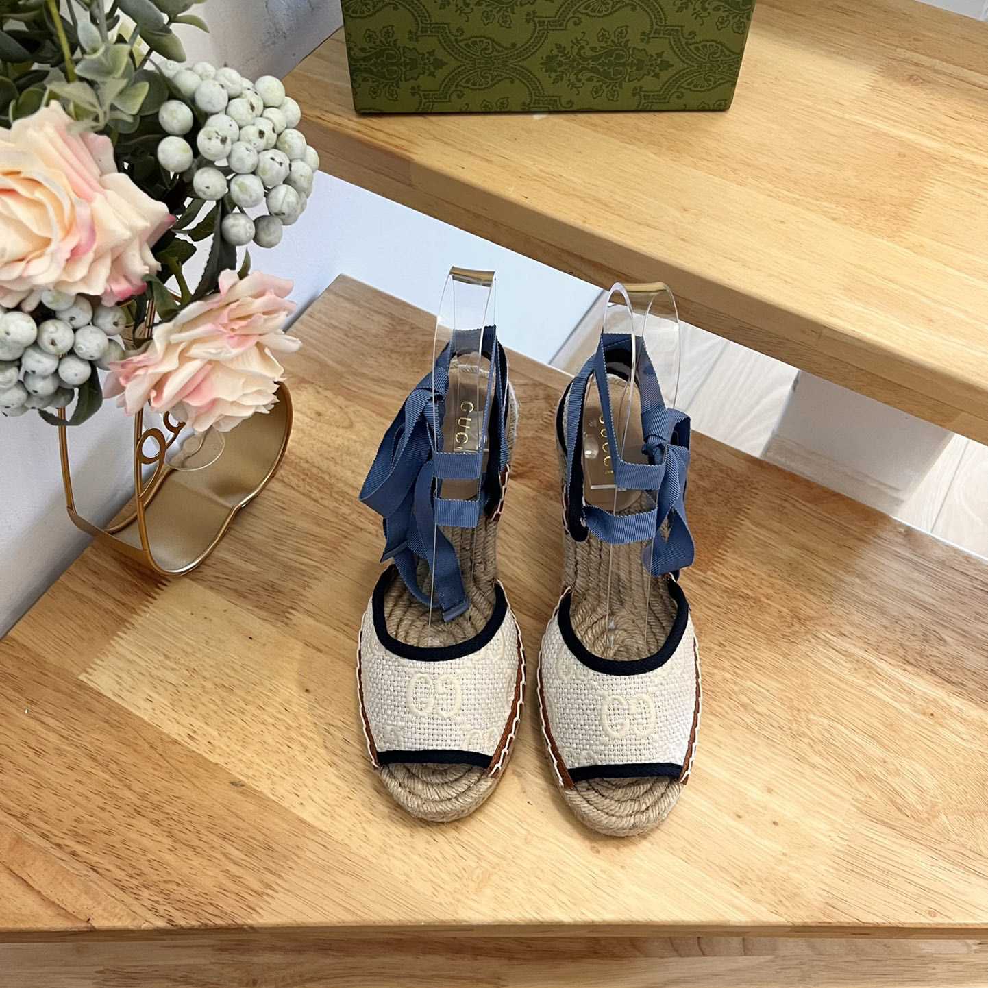 Gucci Women's GG Espadrille - FashionPlug