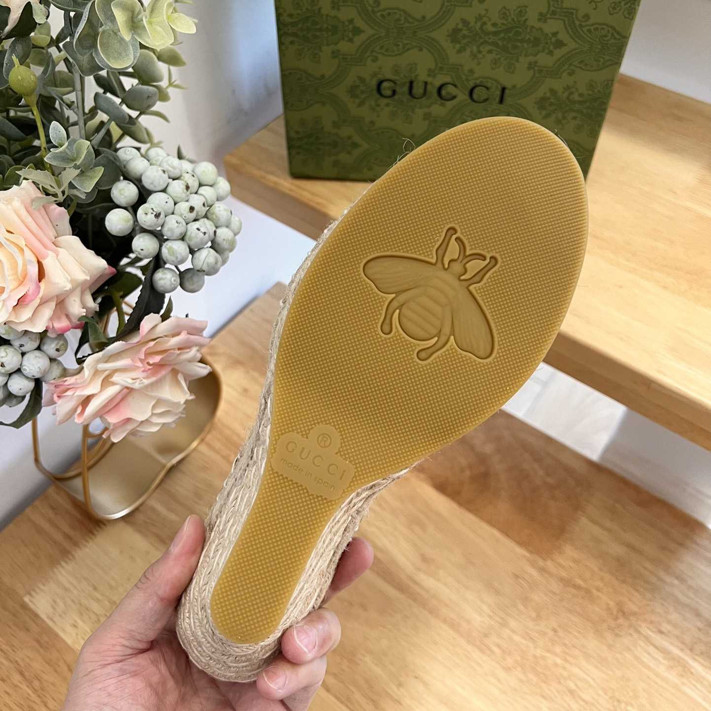Gucci Women's GG Espadrille - FashionPlug