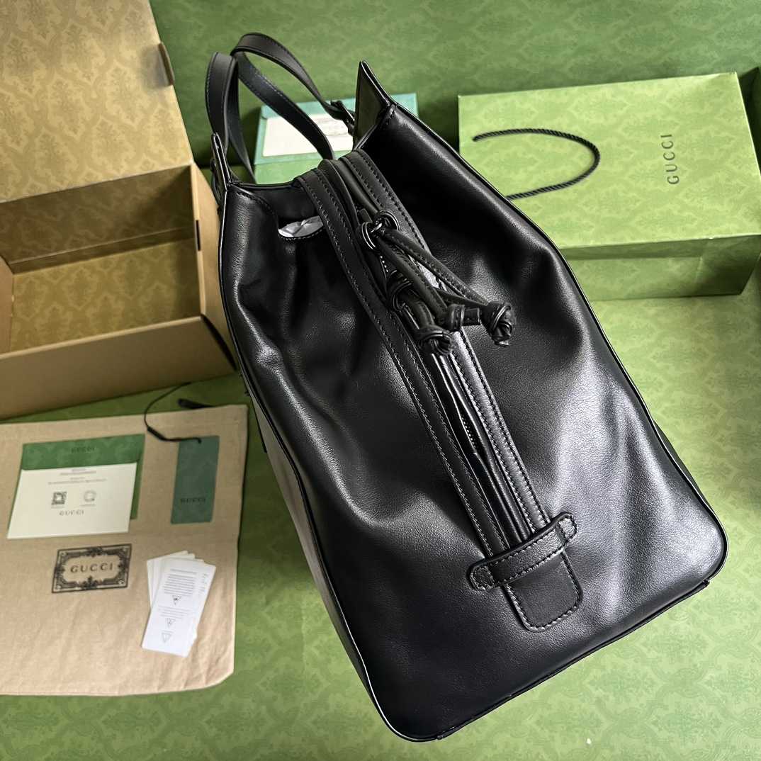Gucci Large Tote Bag With Tonal Double G (47-36-24cm) - FashionPlug