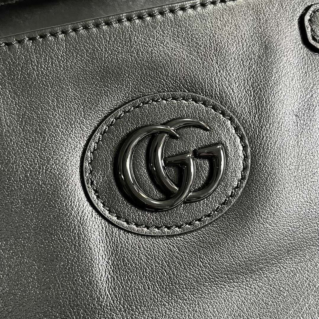 Gucci Large Tote Bag With Tonal Double G (47-36-24cm) - FashionPlug