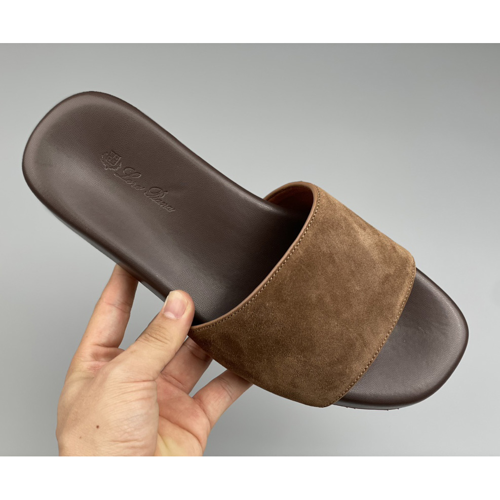 Loro Piana Slide Sandal  - FashionPlug