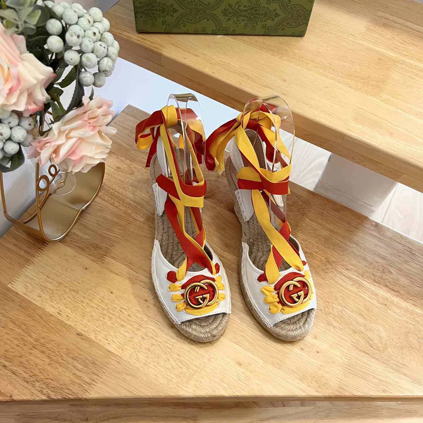 Gucci Women's Espadrille Sandal - FashionPlug