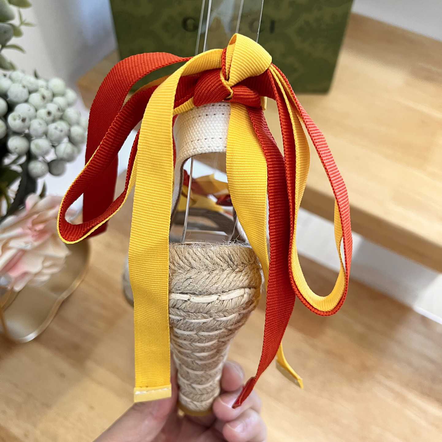 Gucci Women's Espadrille Sandal - FashionPlug