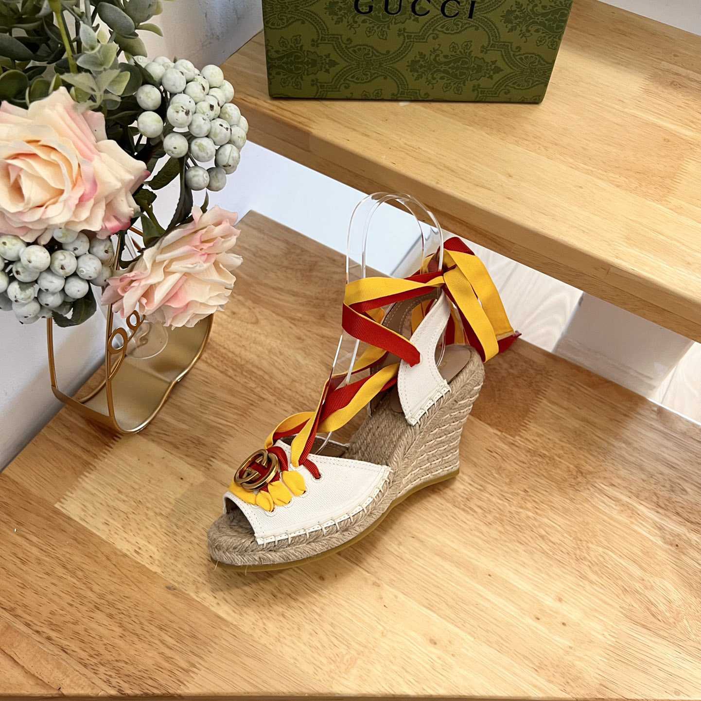 Gucci Women's Espadrille Sandal - FashionPlug