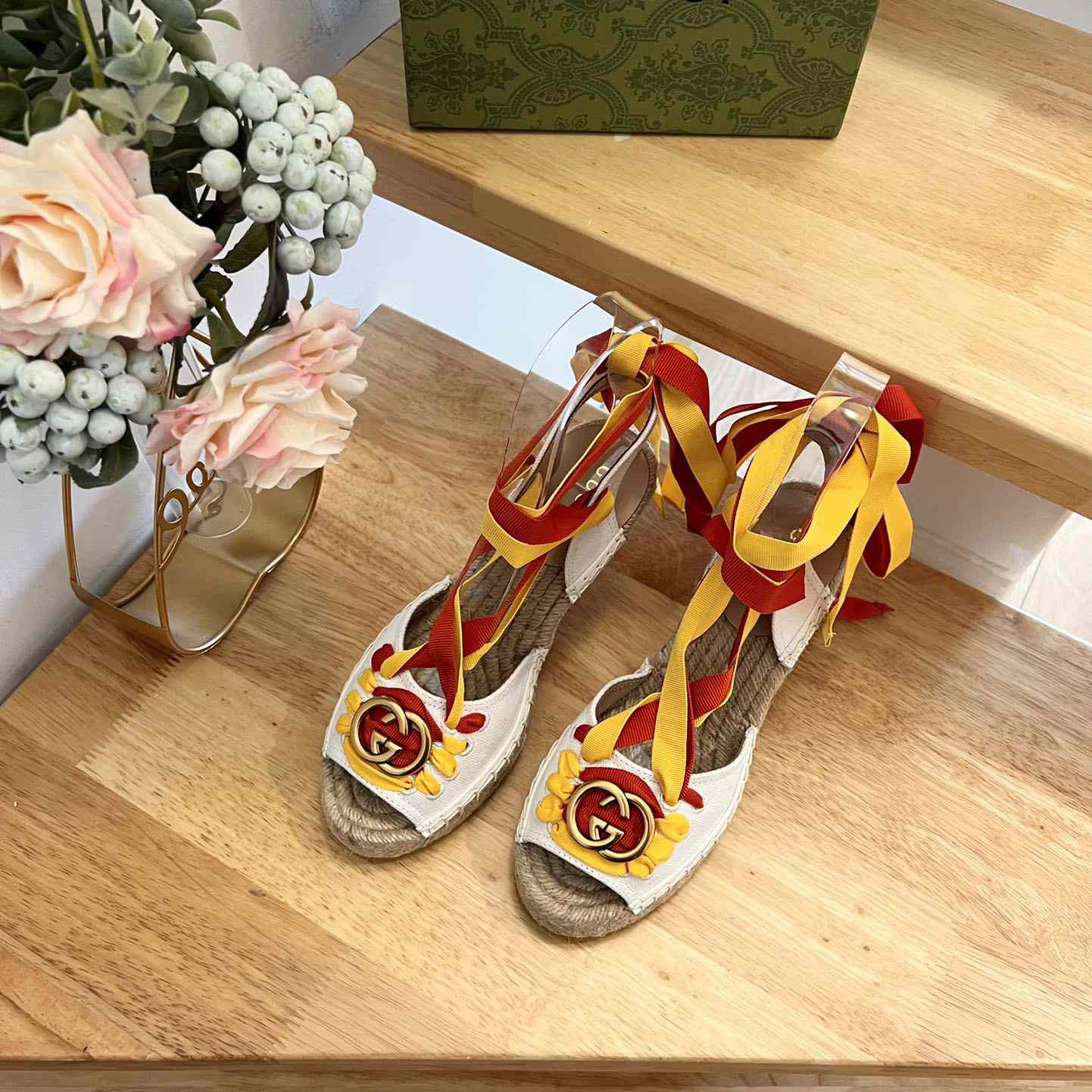 Gucci Women's Espadrille Sandal - FashionPlug