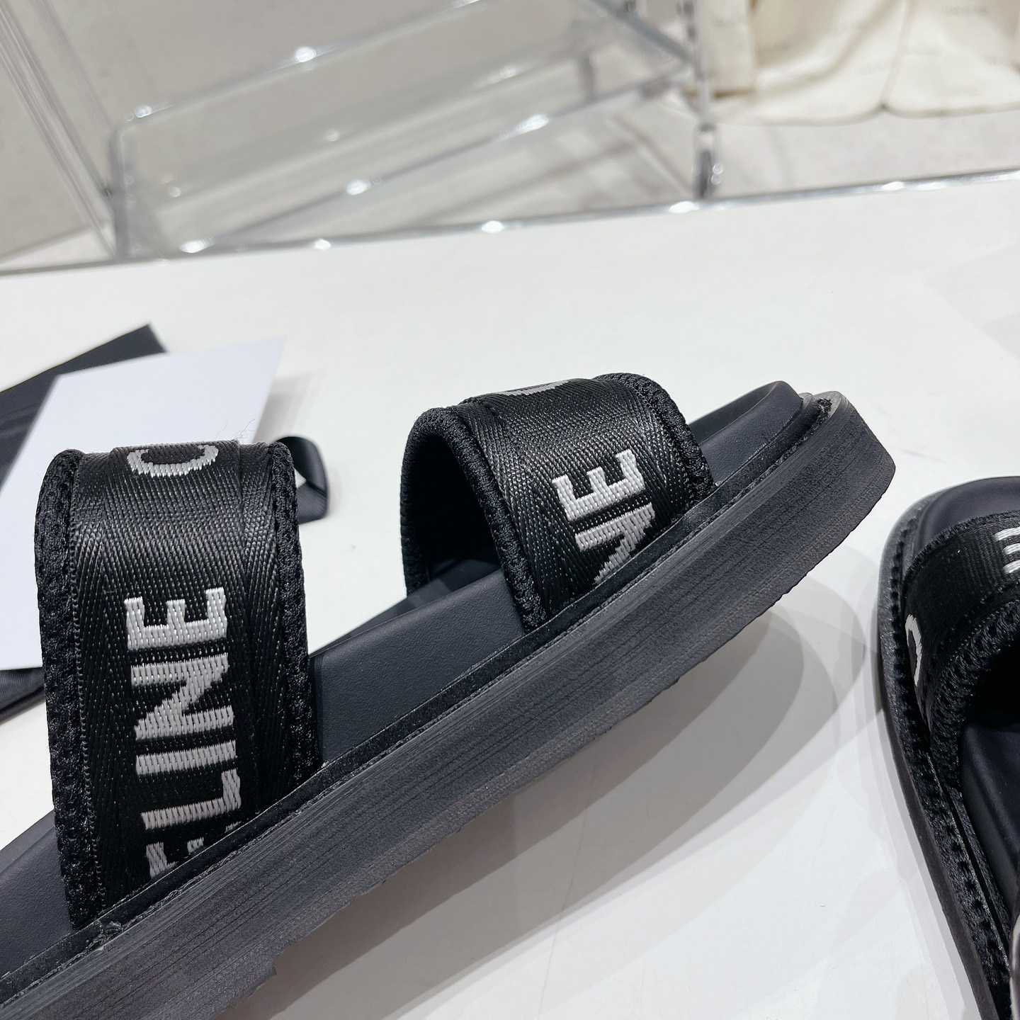 Celine Leo Scratch Sandal In Calfskin - FashionPlug