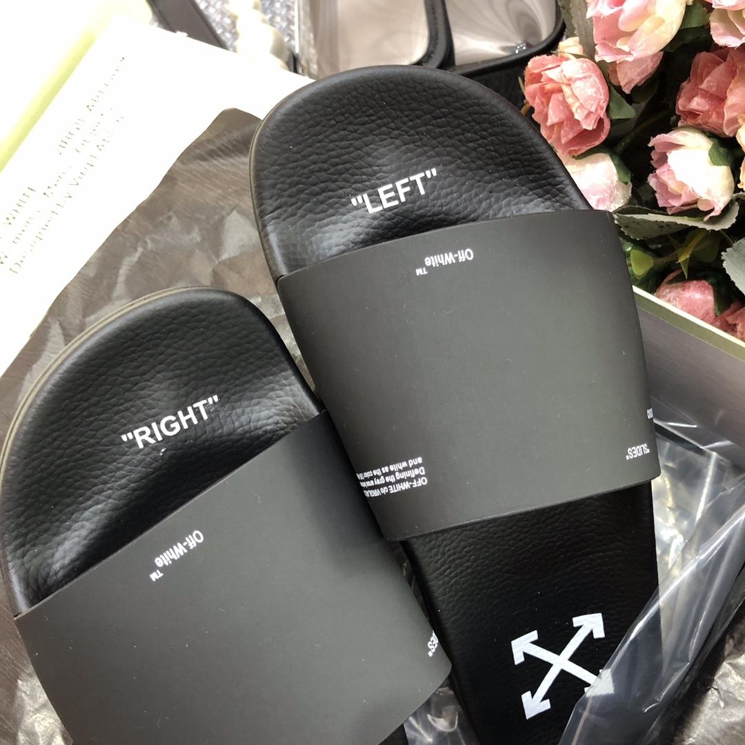Off White C/O Virgil Abloh Slides - FashionPlug