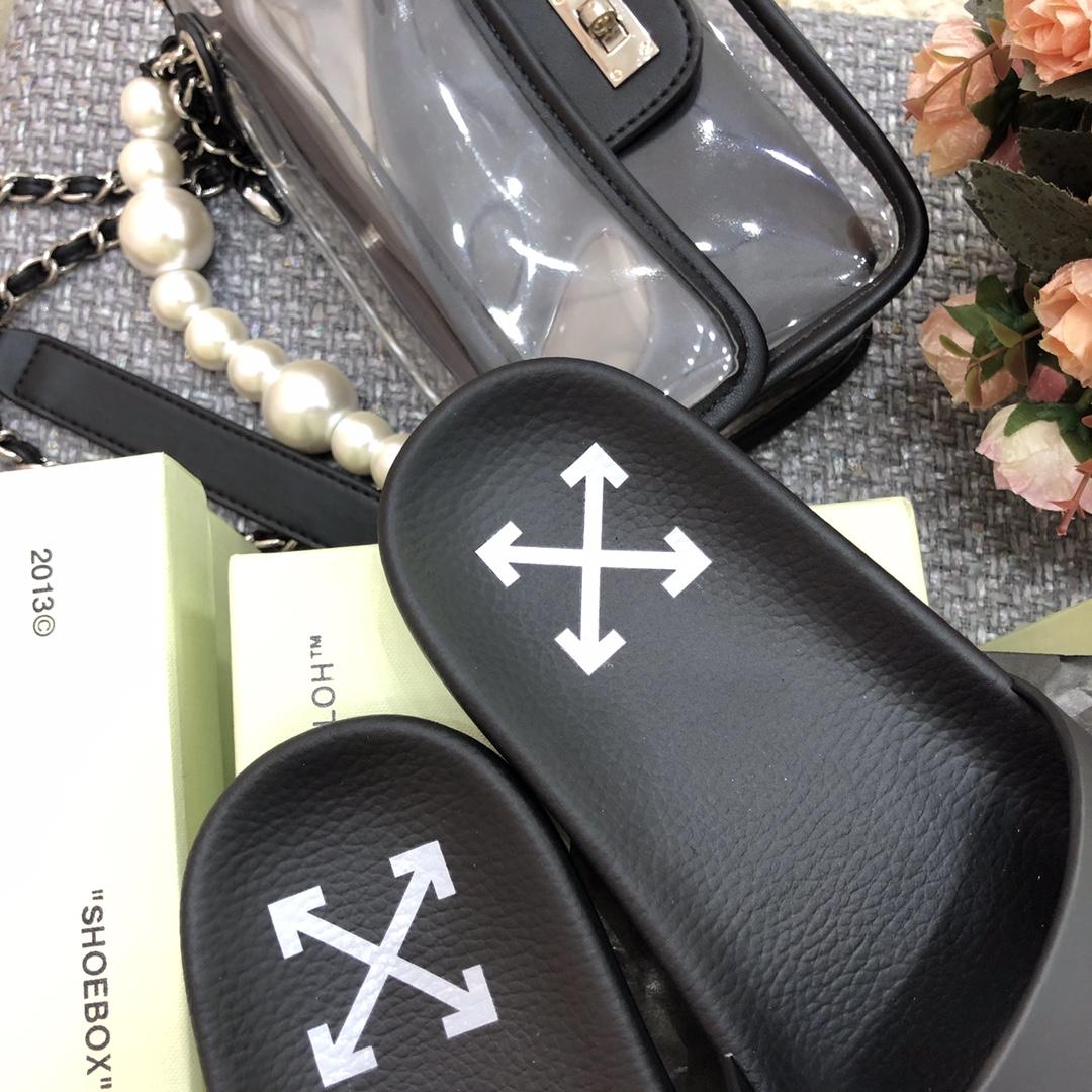 Off White C/O Virgil Abloh Slides - FashionPlug