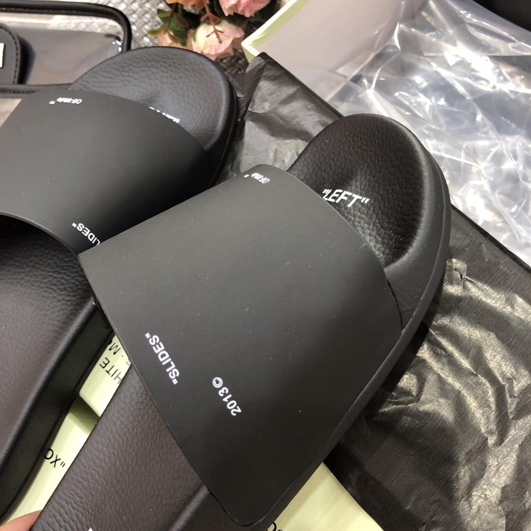 Off White C/O Virgil Abloh Slides - FashionPlug