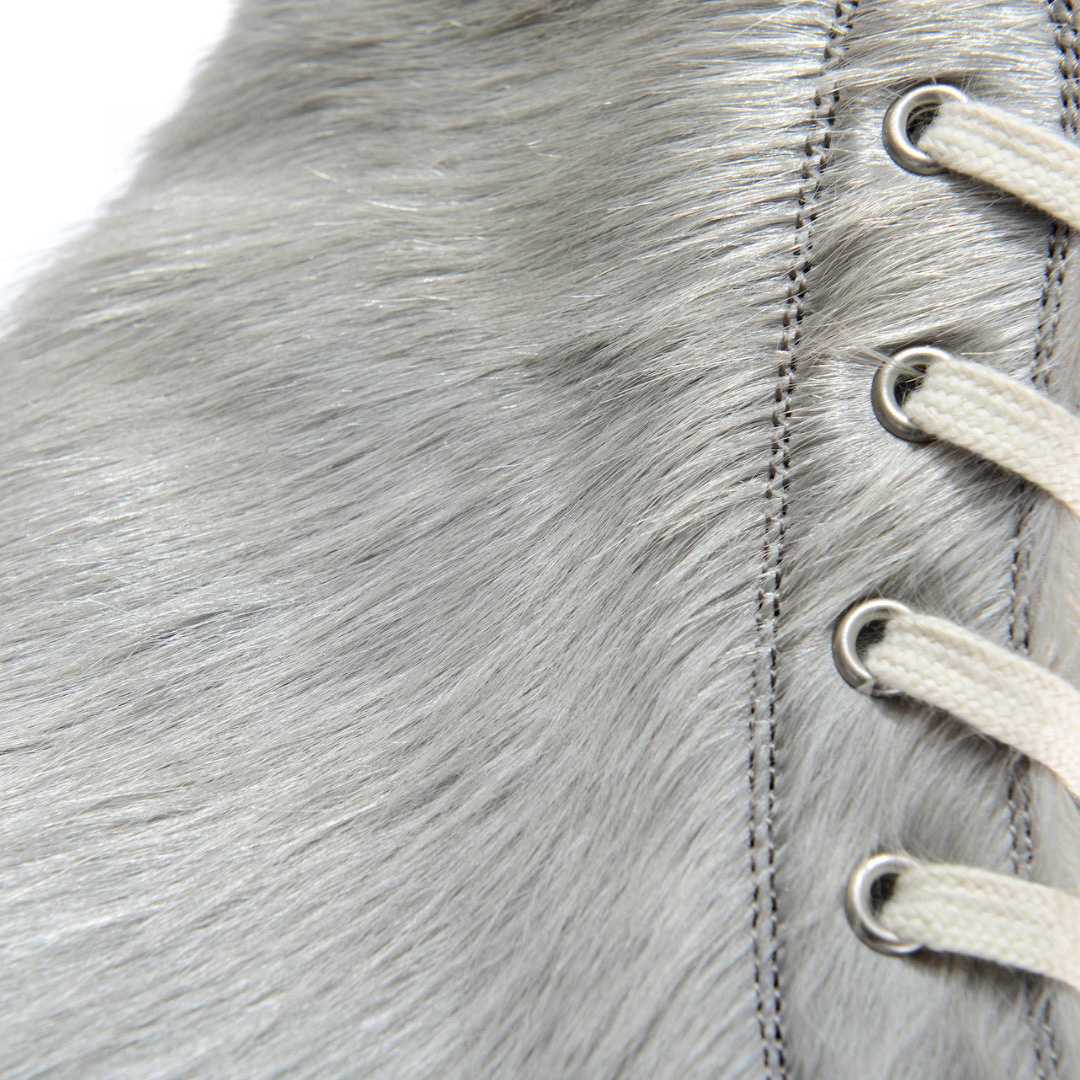 Rick Owens High-top Lace-up Sneakers - FashionPlug