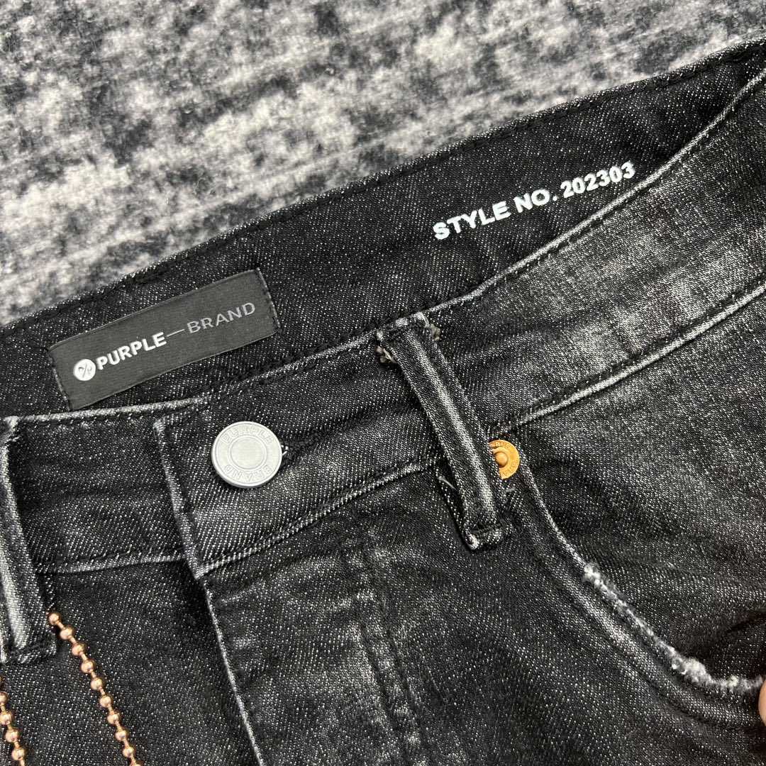 Purple-Brand Slim-Fit Jeans   202303 - FashionPlug